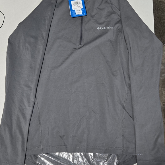 NWT Columbia Gray Half-Zip Pullover - Picture 4 of 9